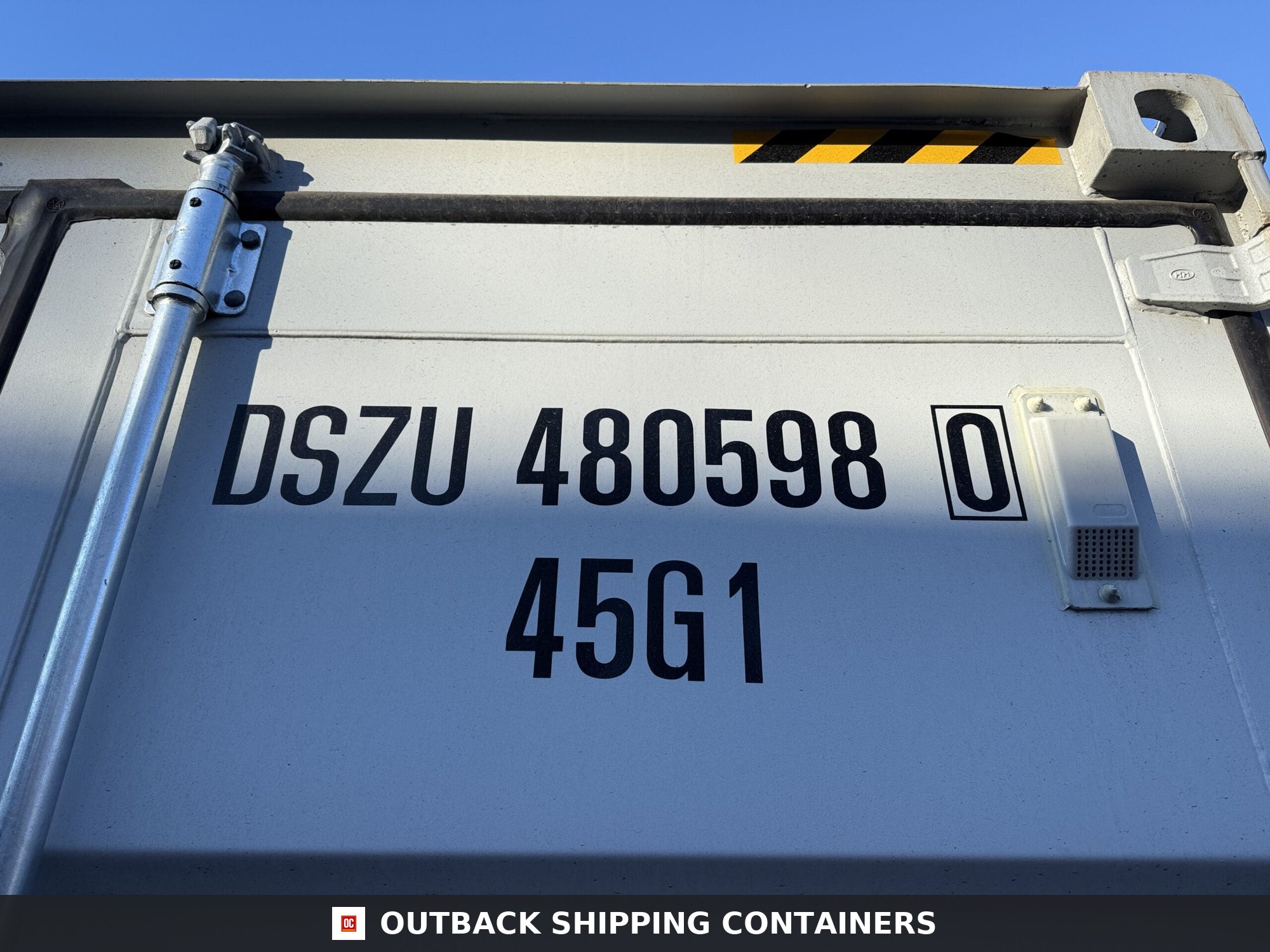 40ft New High Cube Shipping Container – Wind & Watertight – Lt Gray — 40ft — new (image 2 of 12)