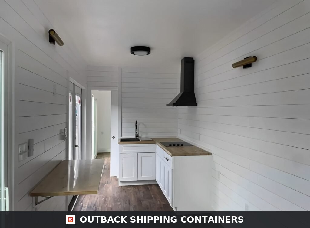 Customized 40ft Shipping Container Made into Luxurious 1 Bedroom — Three-Quarter Angle View Customized 40ft Shipping Container Made into Luxurious 1 Bedroom — 40ft — new (image 3 of 4)