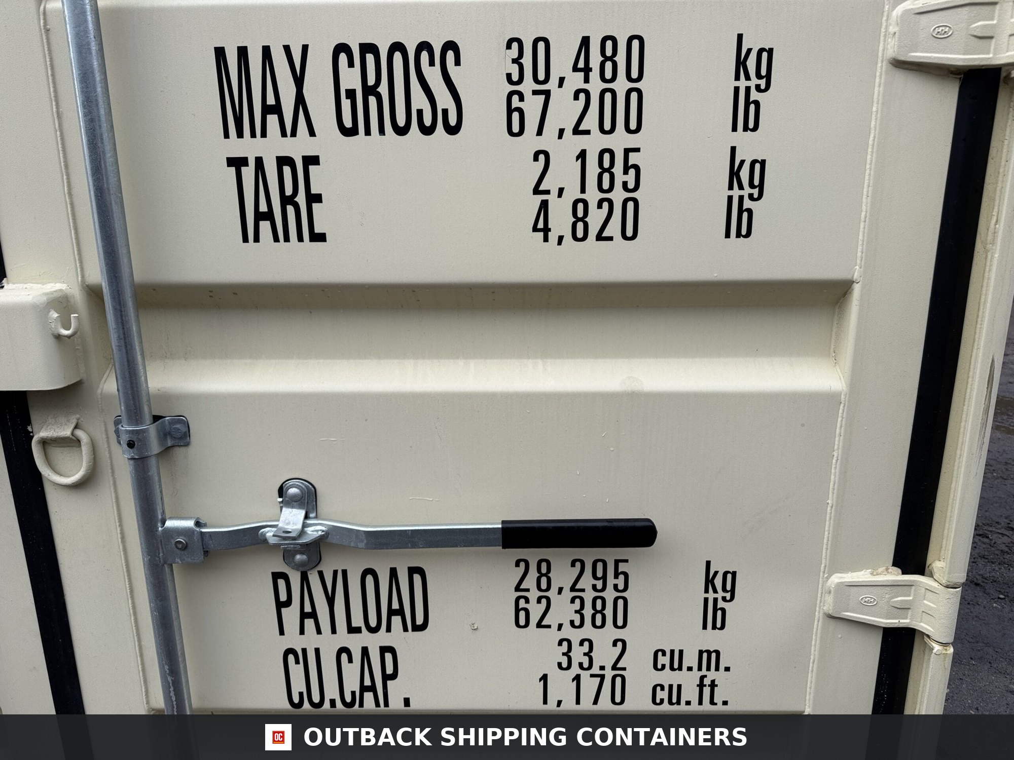 20ft New Shipping Container – Wind & Watertight – Beige — 20ft — new (image 4 of 12)