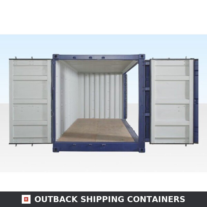 20Ft Open Side/ Full Side Access Container — Outback Shipping Containers storage container