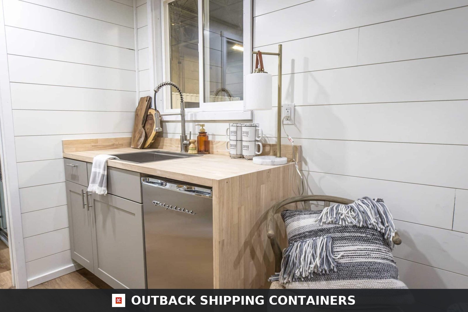 20FT Ezra Modern Container Home | Turnkey Tiny House | Portable Prefab Container Home — 20ft — new (image 7 of 17)