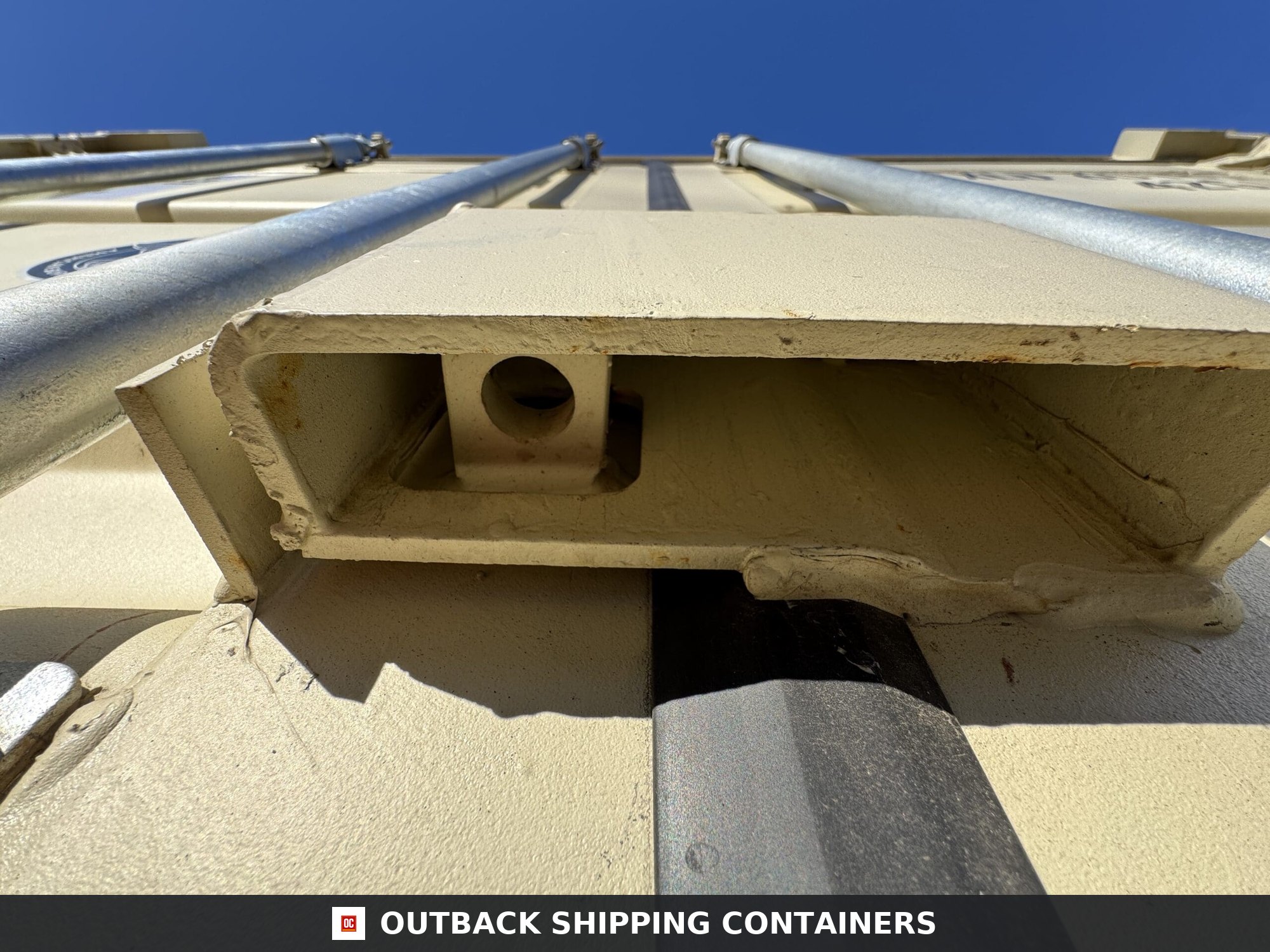 40ft New Shipping Container – Wind & Watertight – Beige — 40ft — new (image 5 of 12)