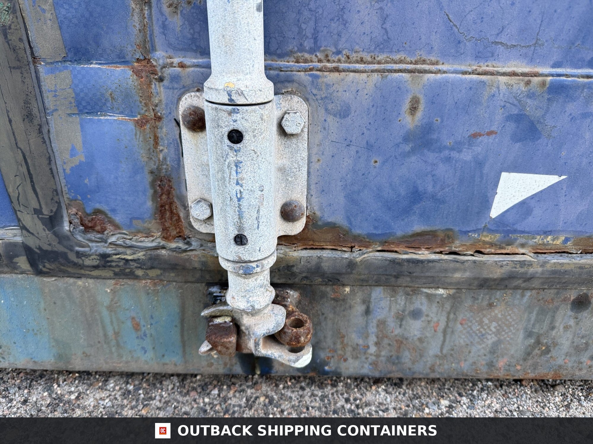 20ft Used Shipping Container – Wind & Watertight – Blue — 20ft — used (image 6 of 12)