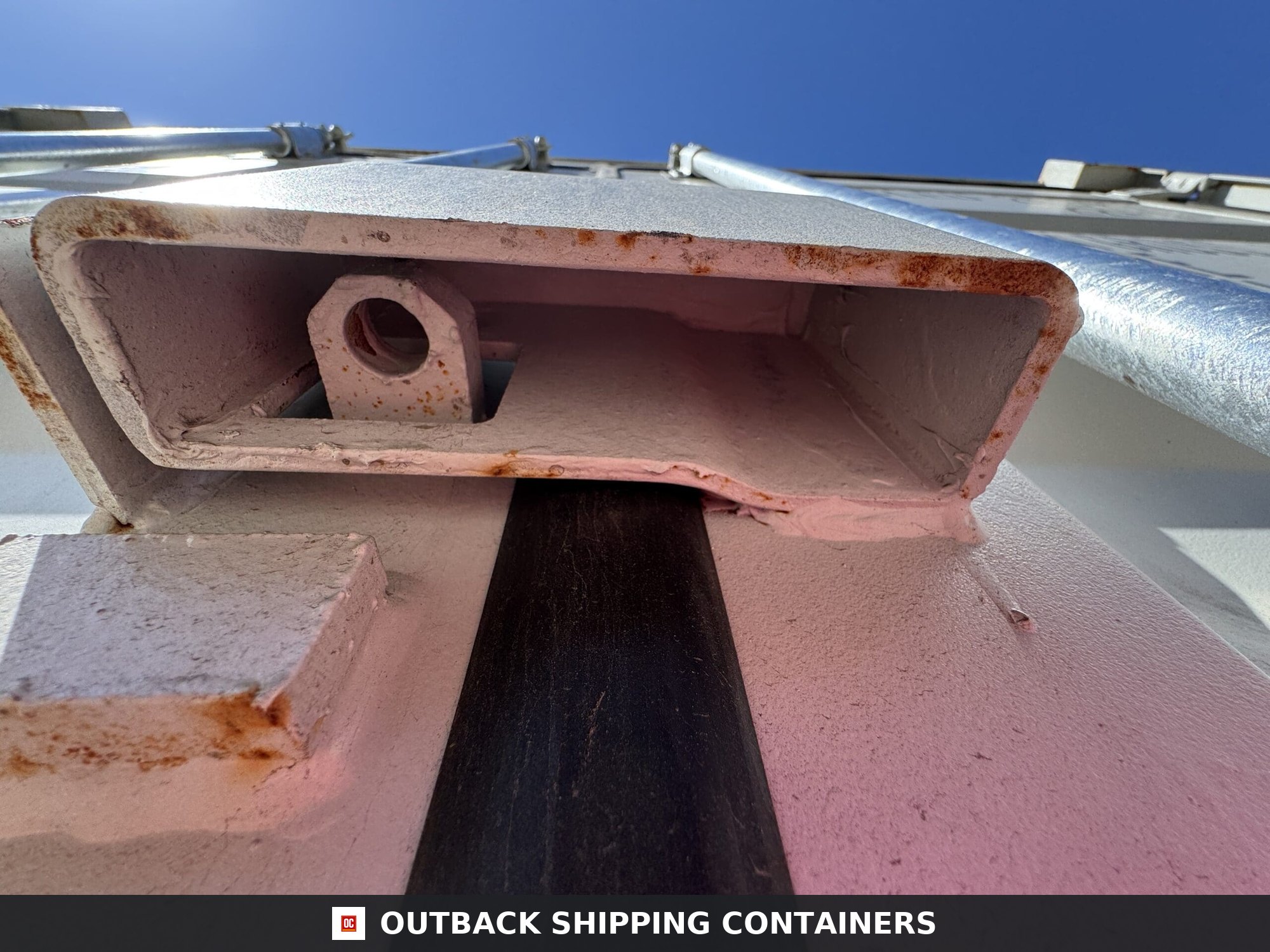 20ft New Shipping Container – Wind & Watertight – Gray — 20ft — new (image 5 of 12)