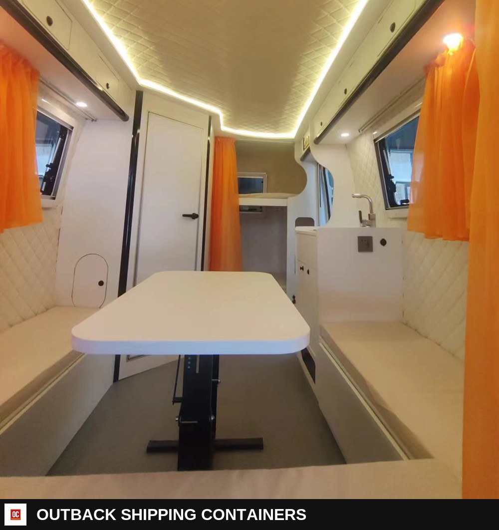Small caravan with Bunk Bed for Sale for sale — interior kitchen layout