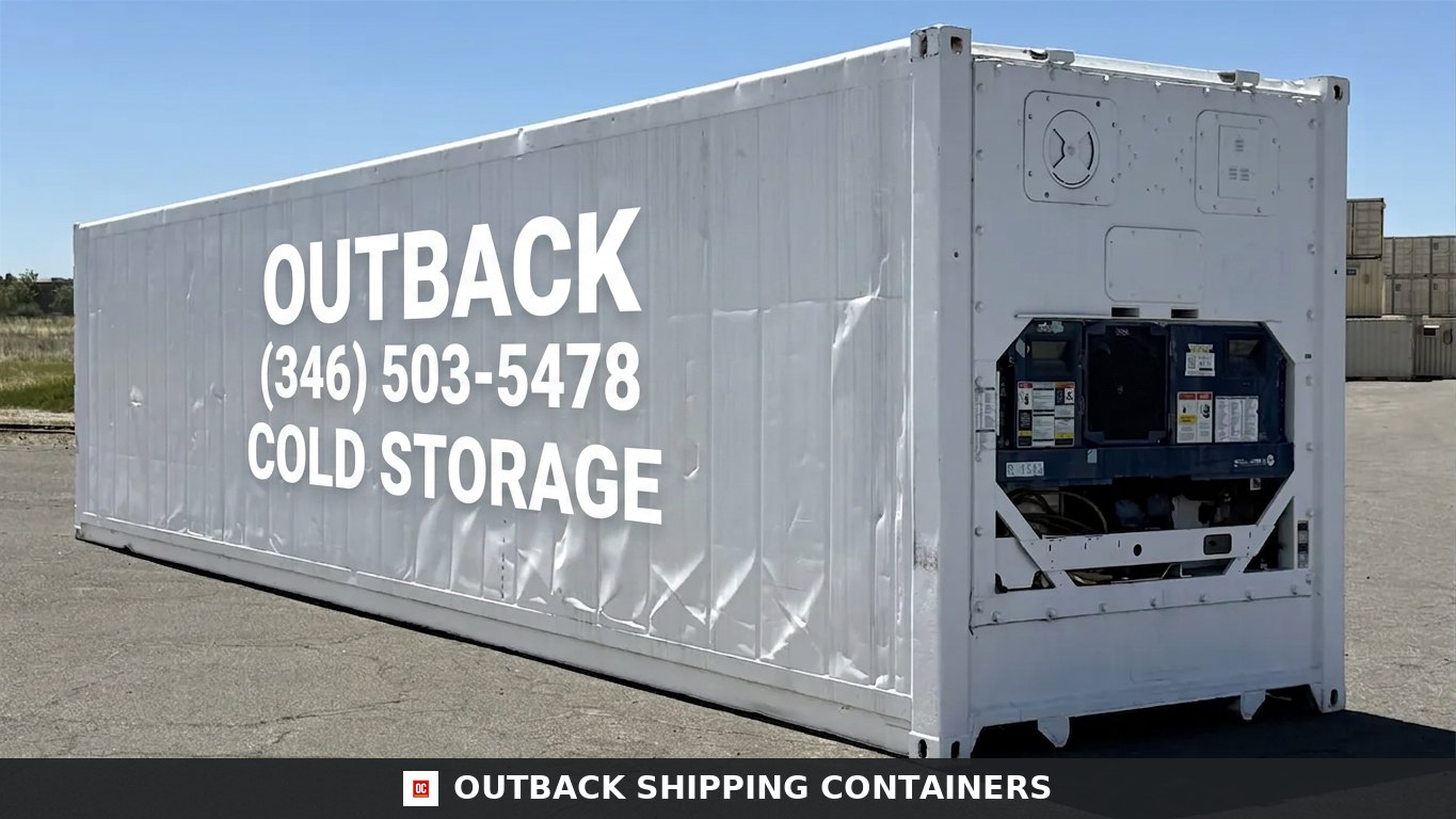 40ft Used High Cube Refrigerated Shipping Container