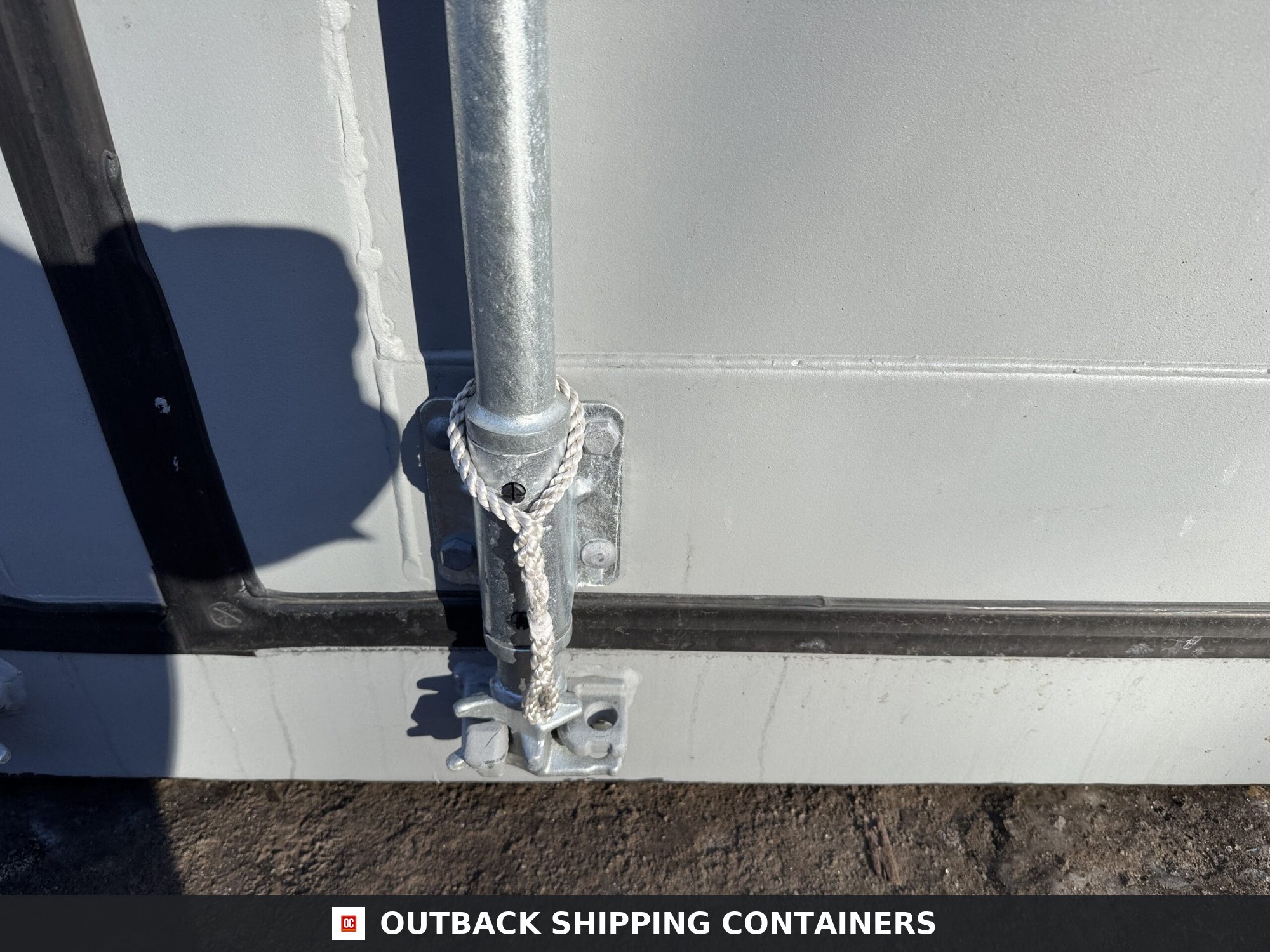 40ft New High Cube Shipping Container – Wind & Watertight – Gray — 40ft — new (image 7 of 12)