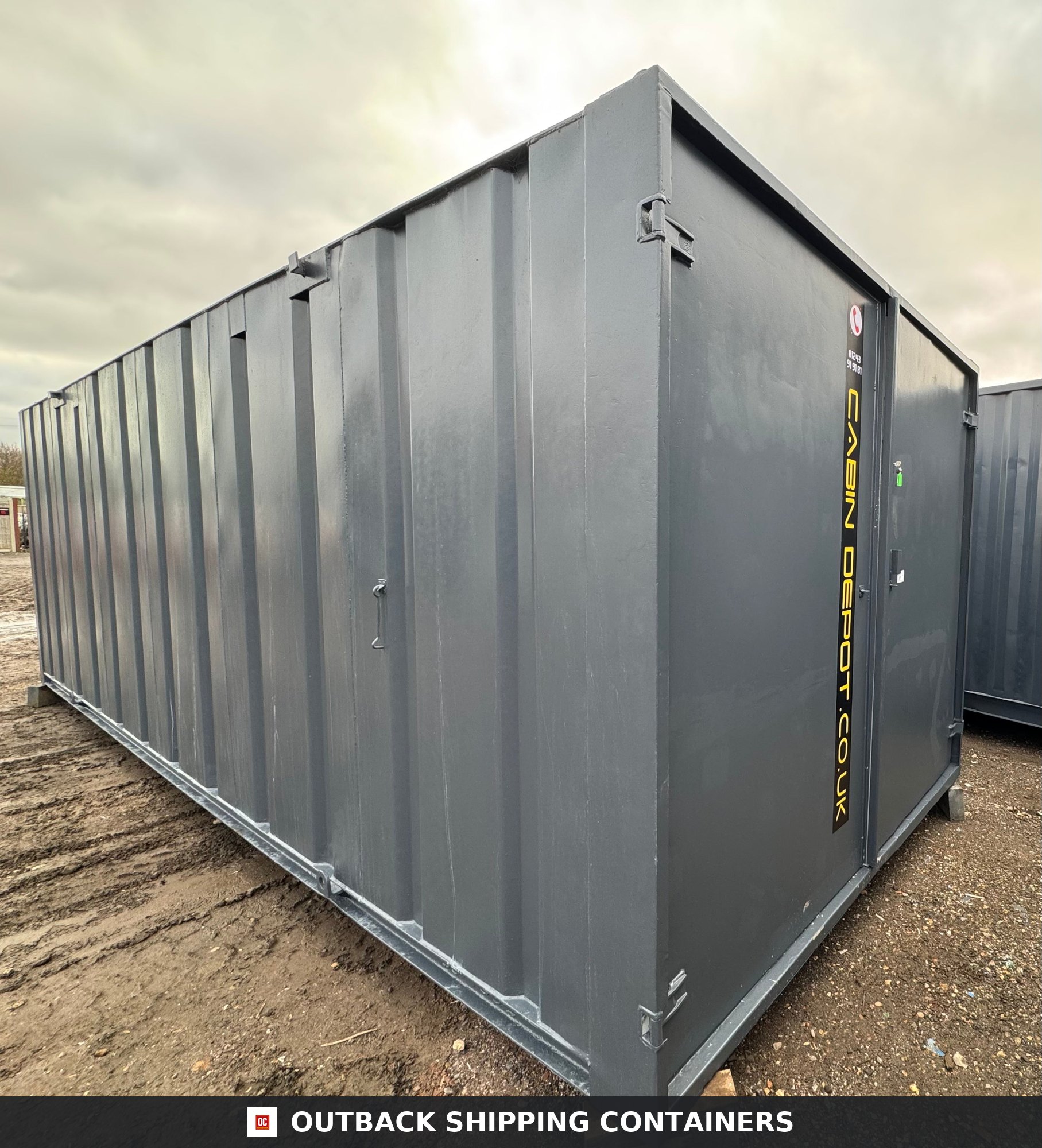 24 x 9 ft Secure Storage Container — Anti-Vandal Steel Store — gallery view 4
