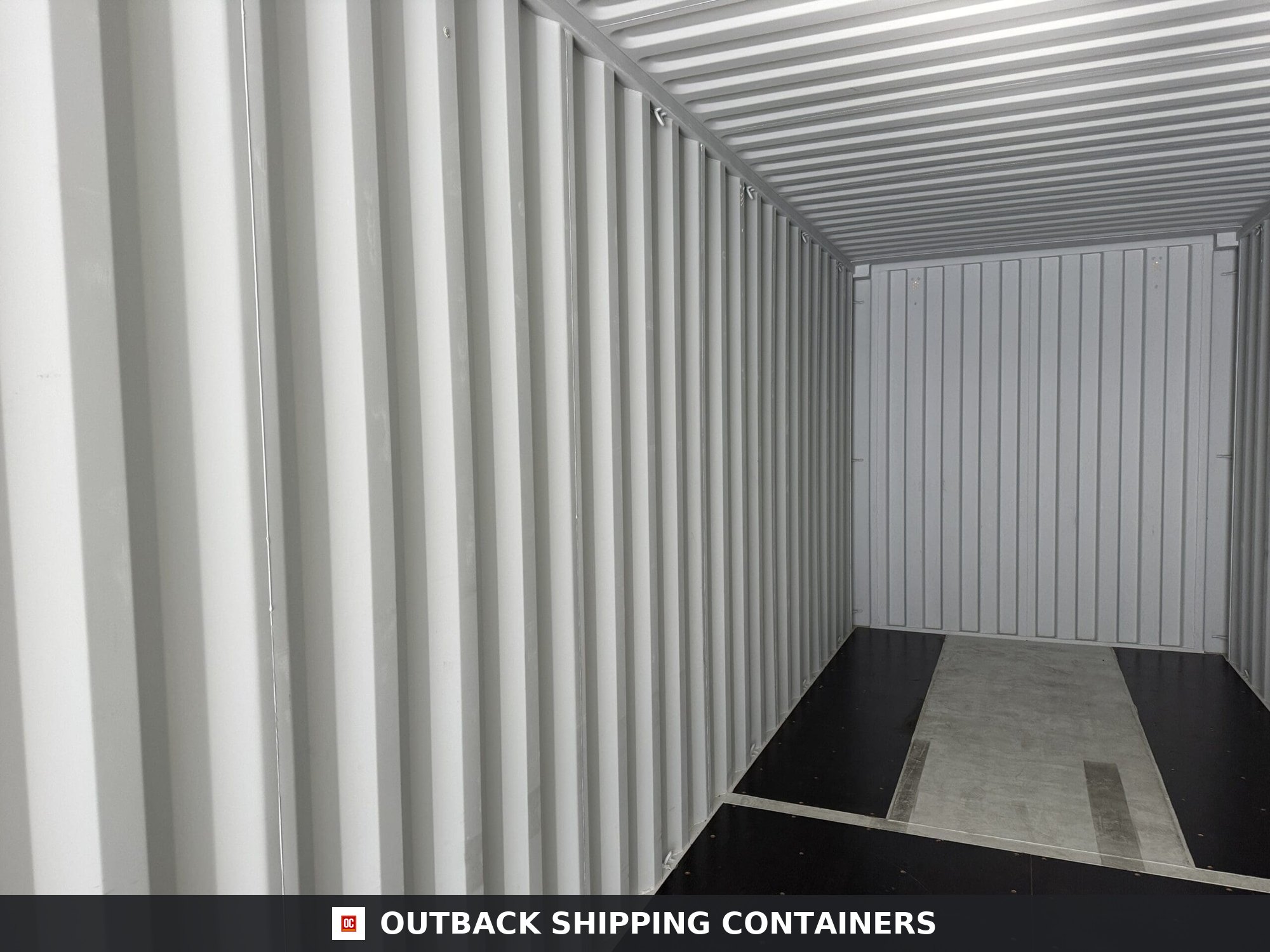 40ft New High Cube Shipping Container – Wind & Watertight – Gray — 40ft — new (image 8 of 12)