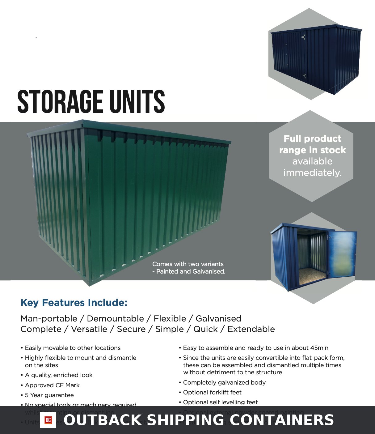 Flat-Pack Storage Container — Anti-Vandal Secure Store — gallery view 7