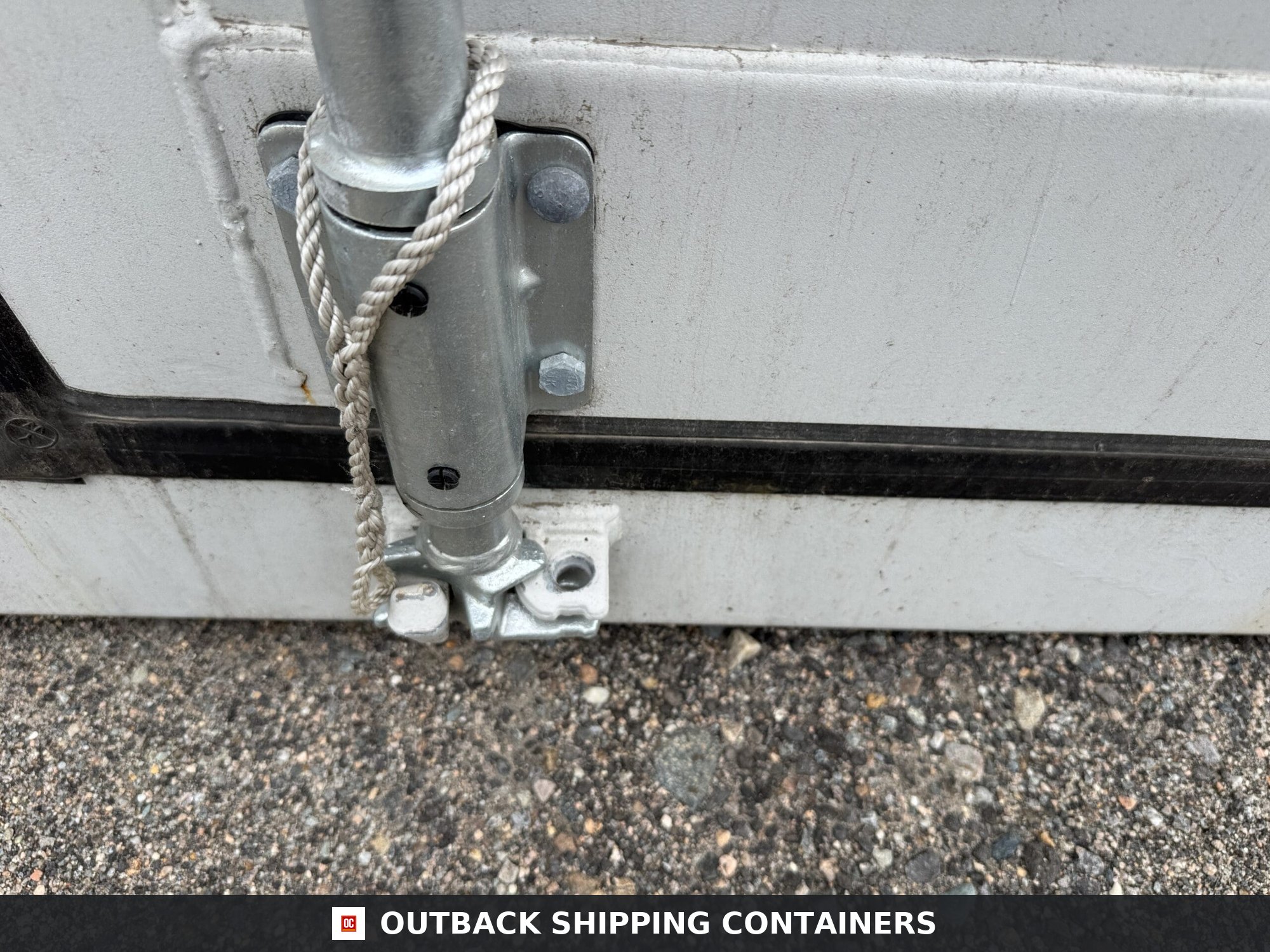 20ft New Shipping Container – Wind & Watertight – Gray — 20ft — new (image 7 of 12)