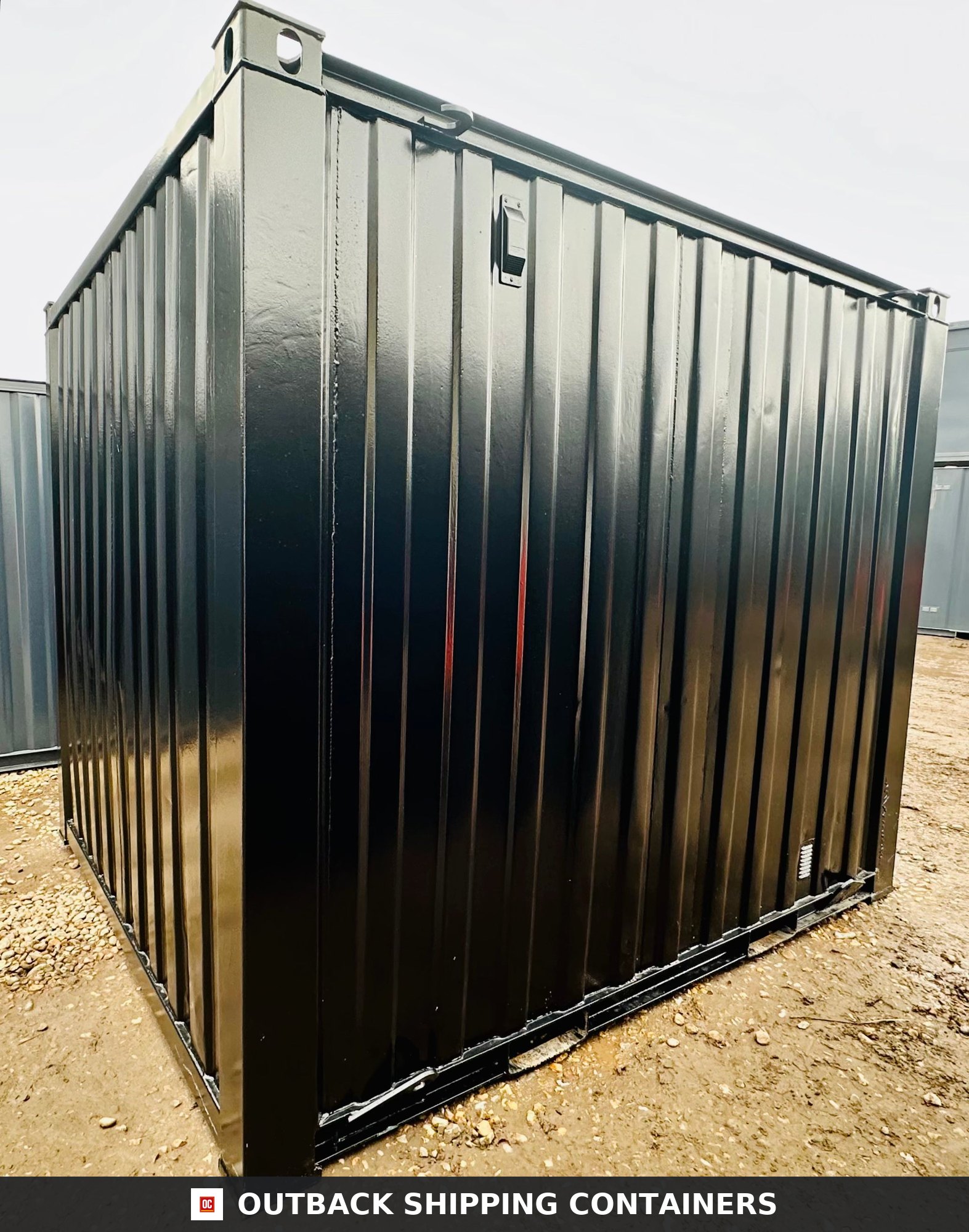 10x8 ft Steel Secure Storage Container — Anti-Vandal Store — gallery view 9