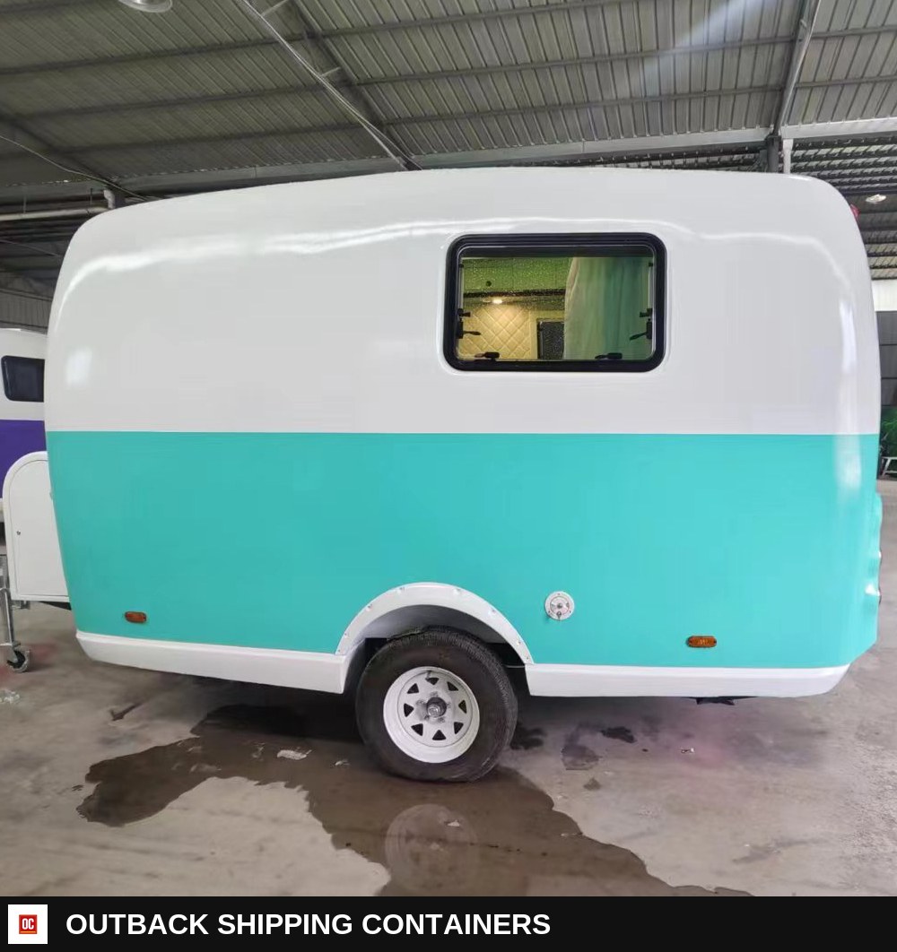 New caravan High Quality Low Price for Sale — Driver-Side Profile | Outback Shipping Containers New caravan High Quality Low Price for Sale for sale — driver-side profile