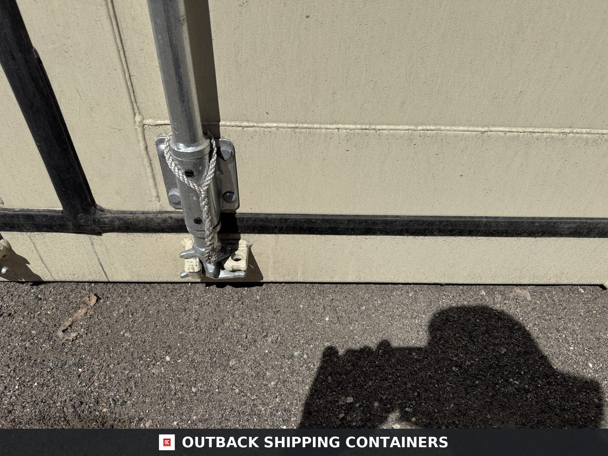 20ft New High Cube Shipping Container – Wind & Watertight – Beige — 20ft — new (image 7 of 12)