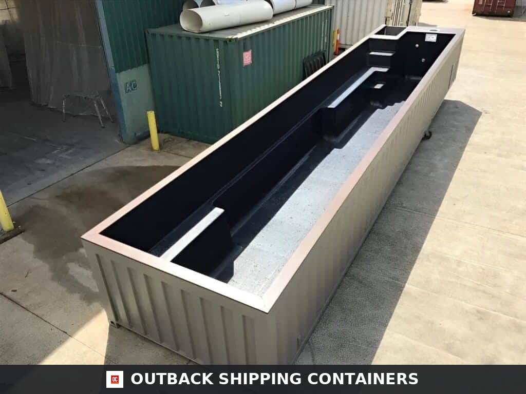 40FT Shipping Container Pool — 40ft — new (image 1 of 7)