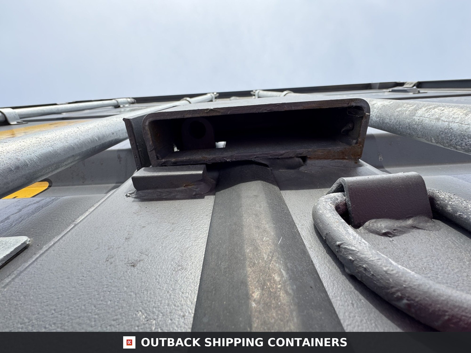40ft New High Cube Shipping Container – Wind & Watertight – Gray — 40ft — new (image 5 of 12)