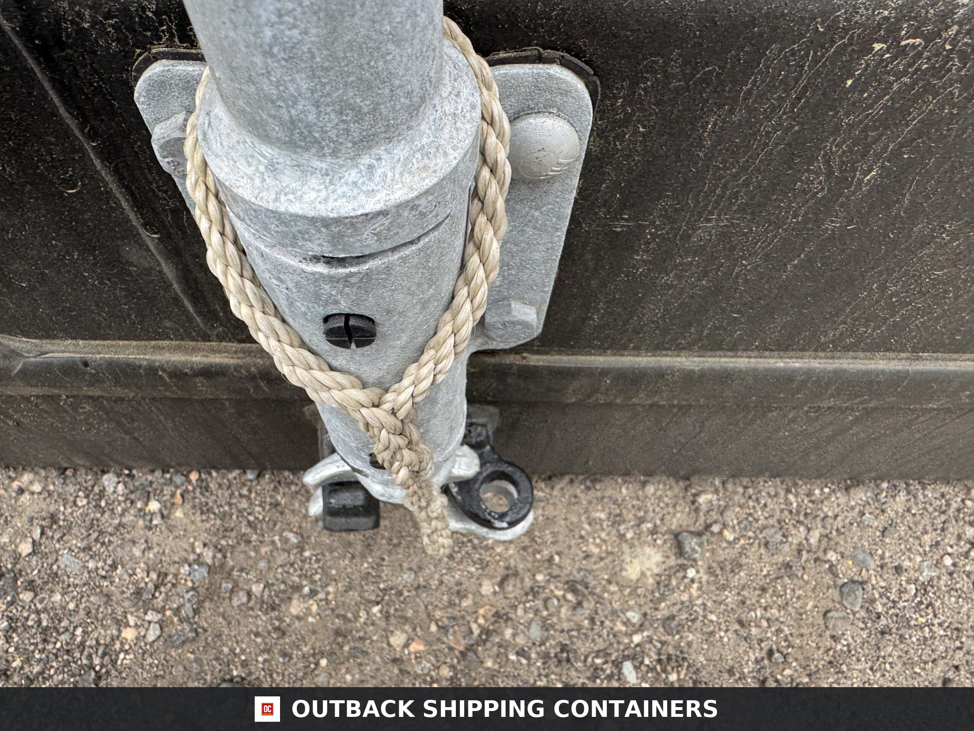 40ft New High Cube Shipping Container – Wind & Watertight – Black — 40ft — new (image 7 of 12)