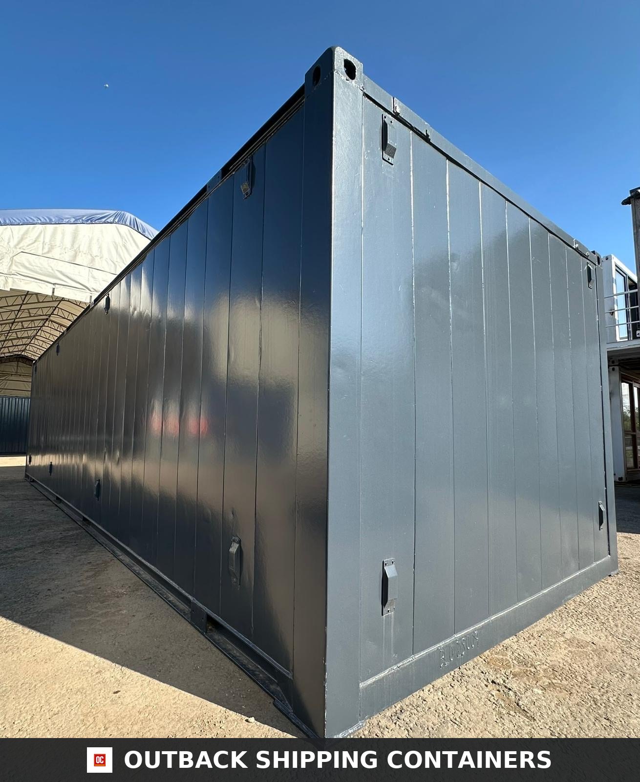 32 x 10 ft Secure Storage Container — Anti-Vandal Steel Store — gallery view 7