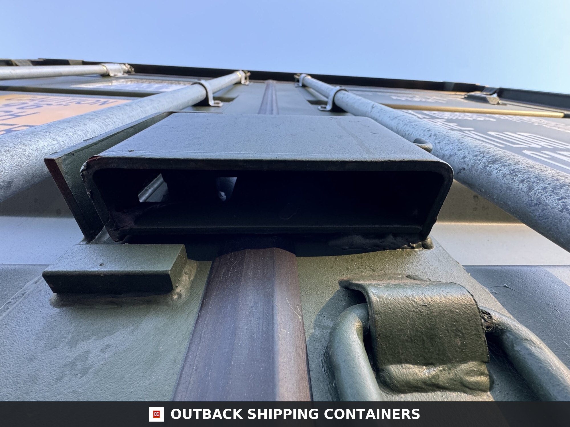 40ft New High Cube Shipping Container – Wind & Watertight – Green — 40ft — new (image 5 of 12)
