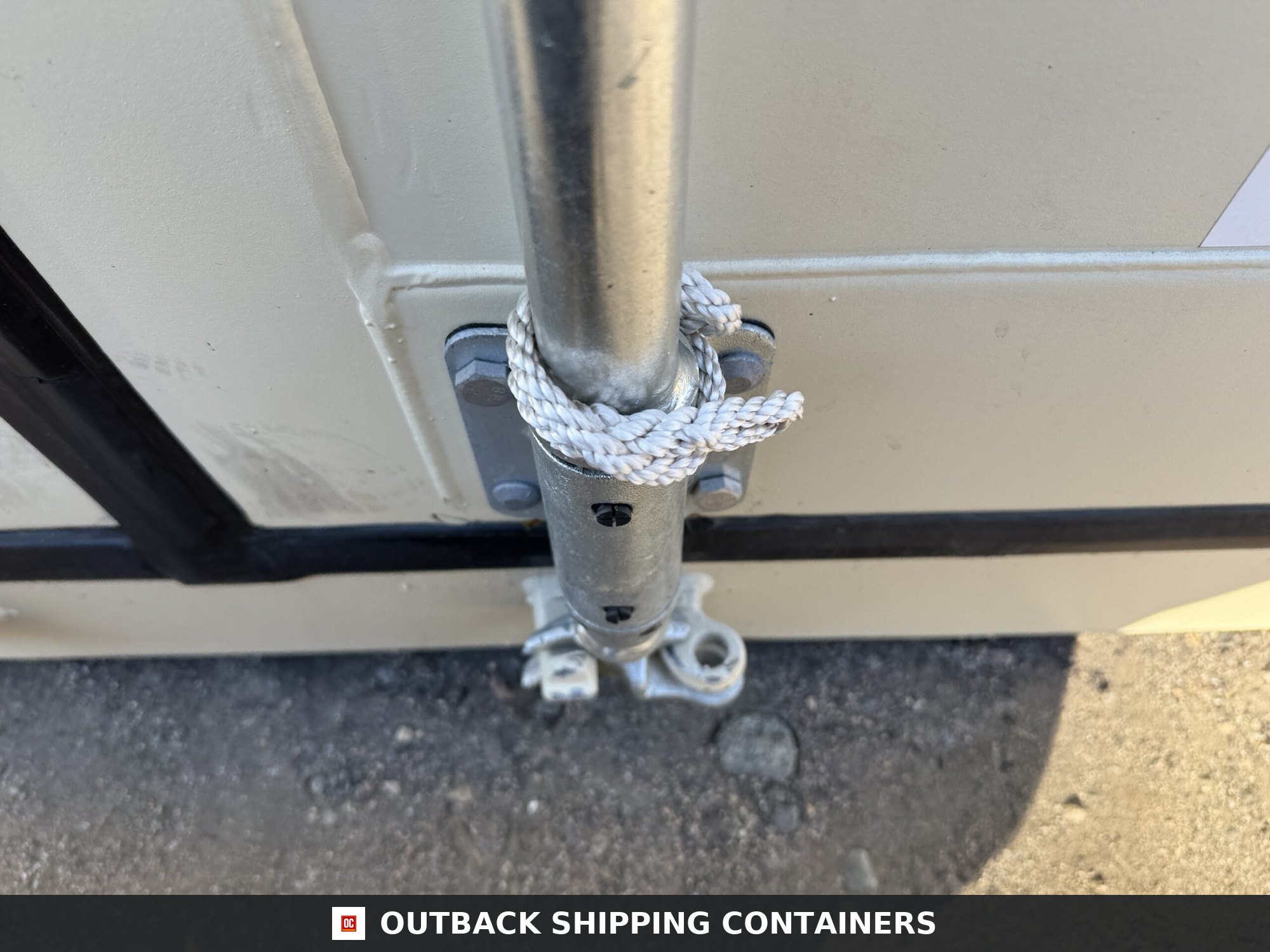 20ft New Shipping Container – Wind & Watertight – Beige — 20ft — new (image 7 of 12)
