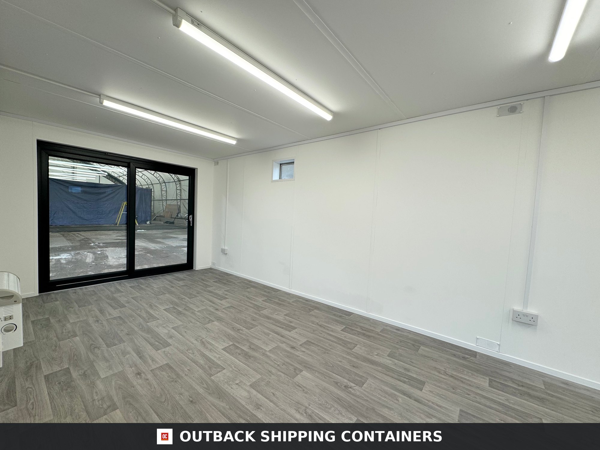 32x10ft for Sale — Interior Detail | Outback Shipping Containers 32x10ft — CUSTOM Cabin — image 6 of 15