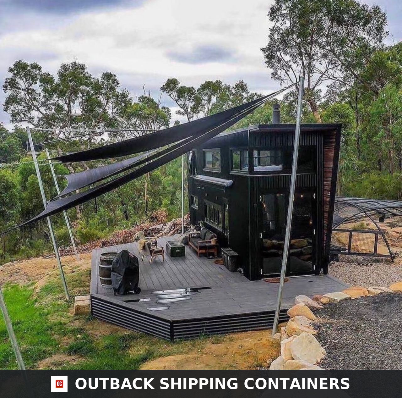 Luxury 1BHK Duplex Container Home with Spacious Outdoor Deck, Fully Furnished Modern Tiny House, Prefab Steel Family Home — 20ft — new…