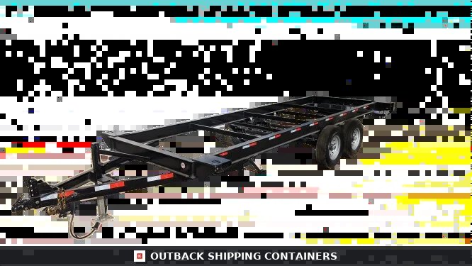 20ft Bumper Pull Container Chassis — view 1
