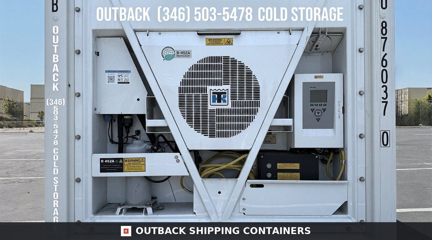 New 20ft onsite cold storage refrigerated container for sale