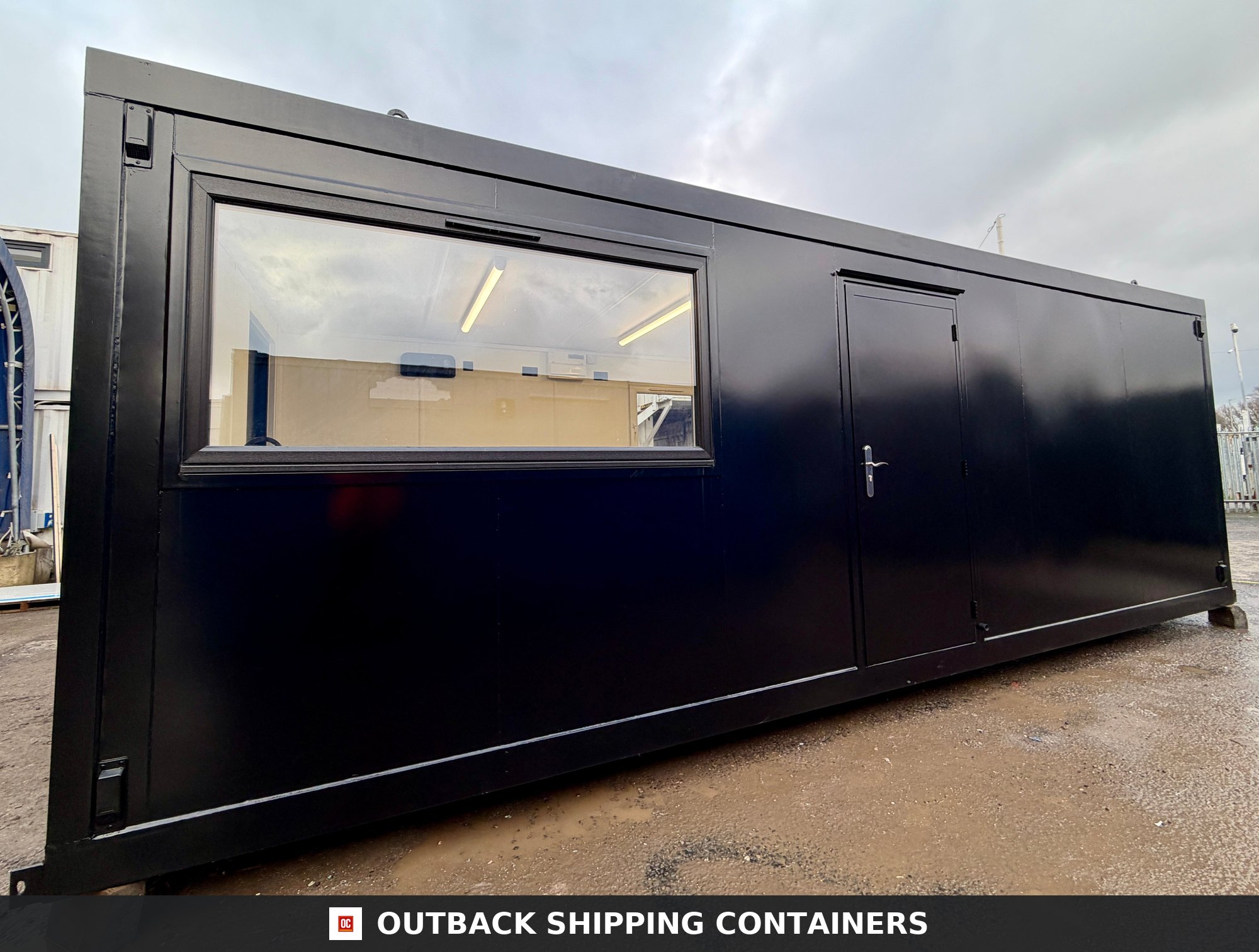 24x10ft for Sale — Rear Exterior View | Outback Shipping Containers 24x10ft — CUSTOM — image 4 of 15