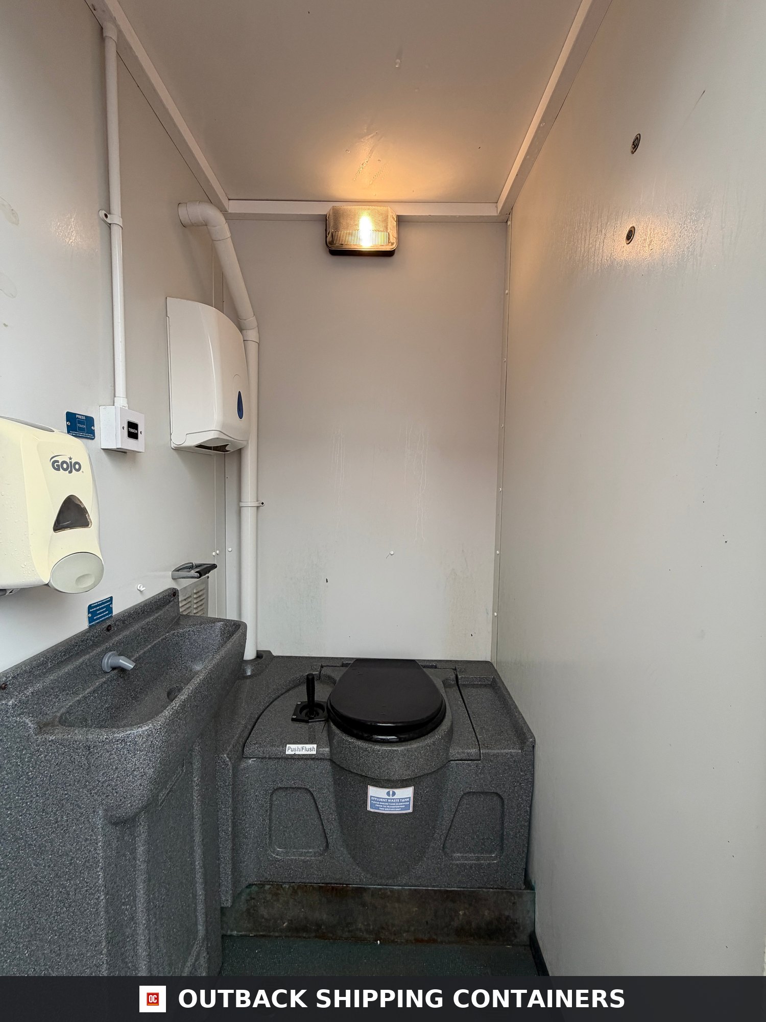 20x9ft Static Welfare Unit No 1623 — drying room
