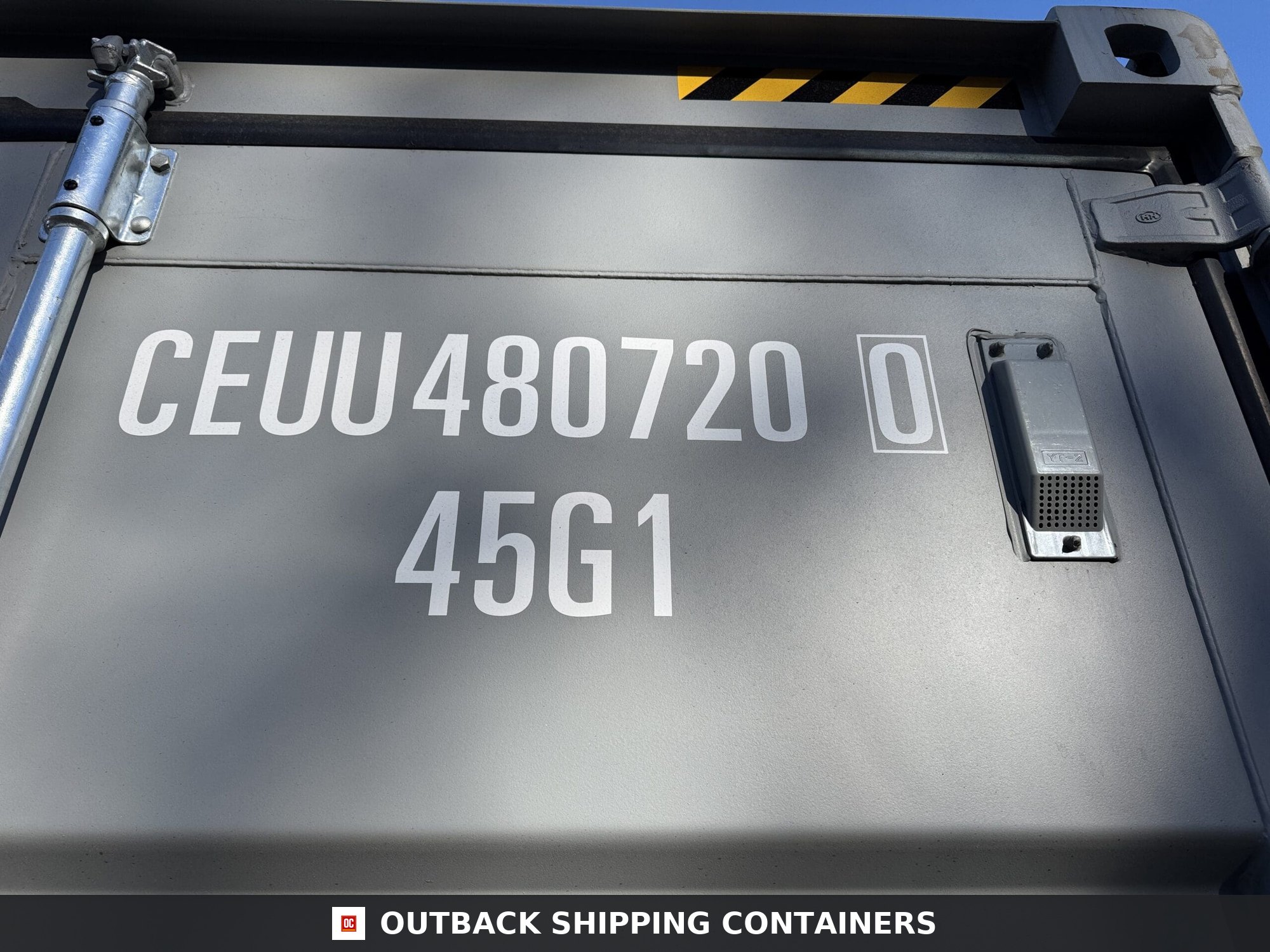 40ft New High Cube Shipping Container – Wind & Watertight – Gray — 40ft — new (image 2 of 12)