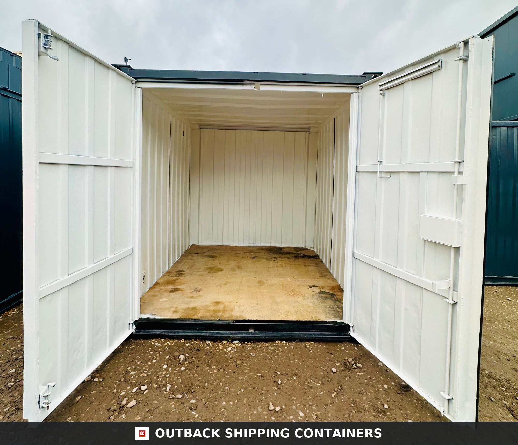 10x8 ft Steel Secure Storage Container — Anti-Vandal Store — gallery view 2