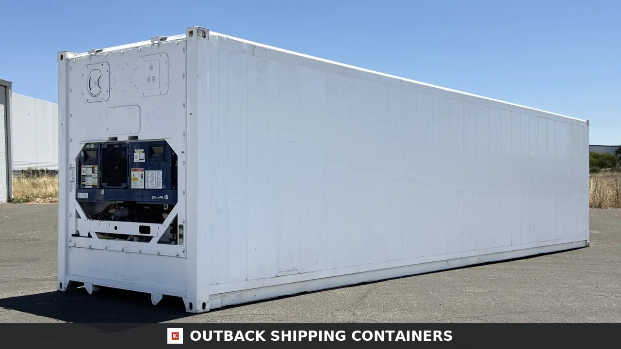 40ft Used High Cube Refrigerated Shipping Container