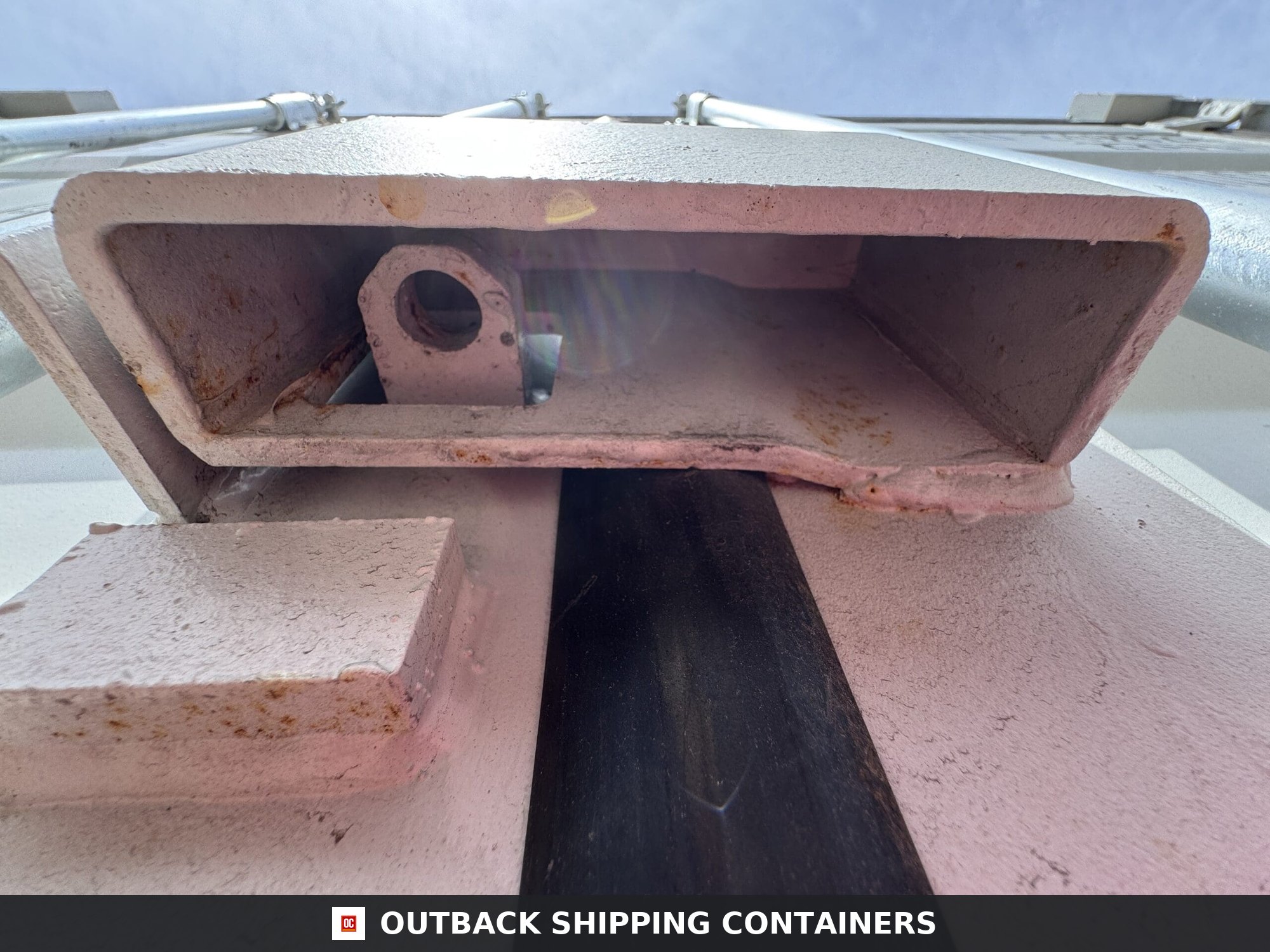 20ft New Shipping Container – Wind & Watertight – Gray — 20ft — new (image 5 of 12)