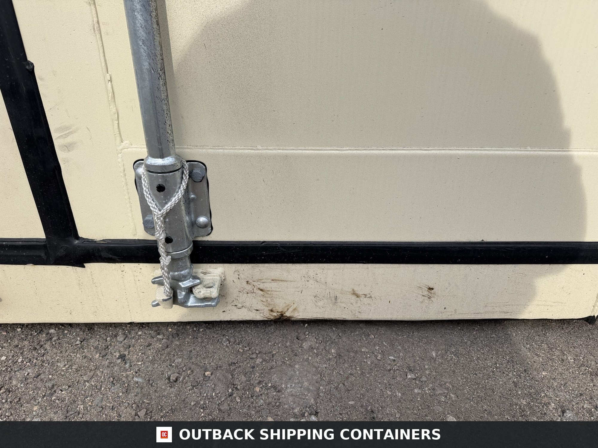 20ft New Shipping Container – Wind & Watertight – Beige — 20ft — new (image 7 of 12)