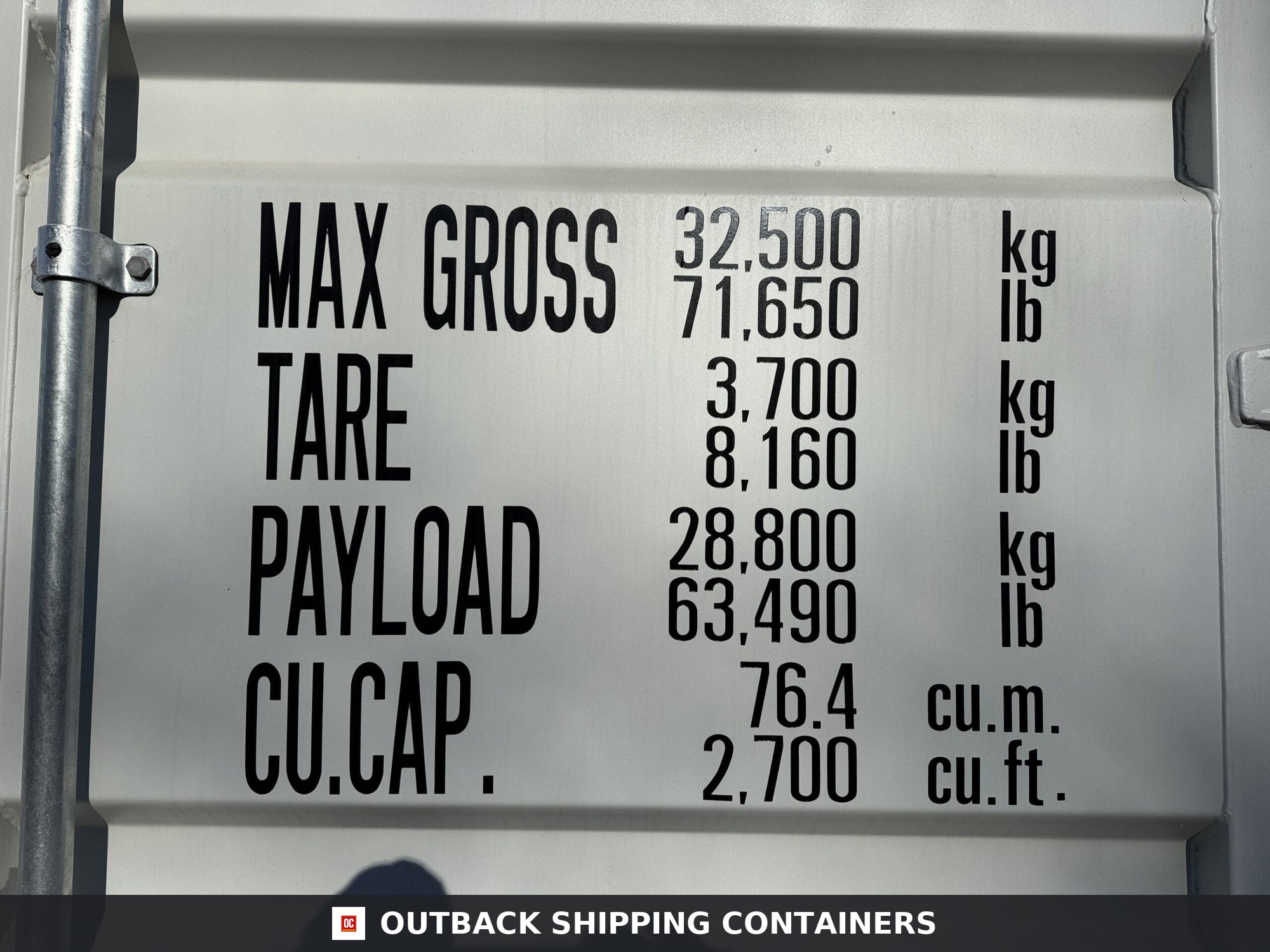 40ft New High Cube Shipping Container – Wind & Watertight – Gray — 40ft — new (image 4 of 12)
