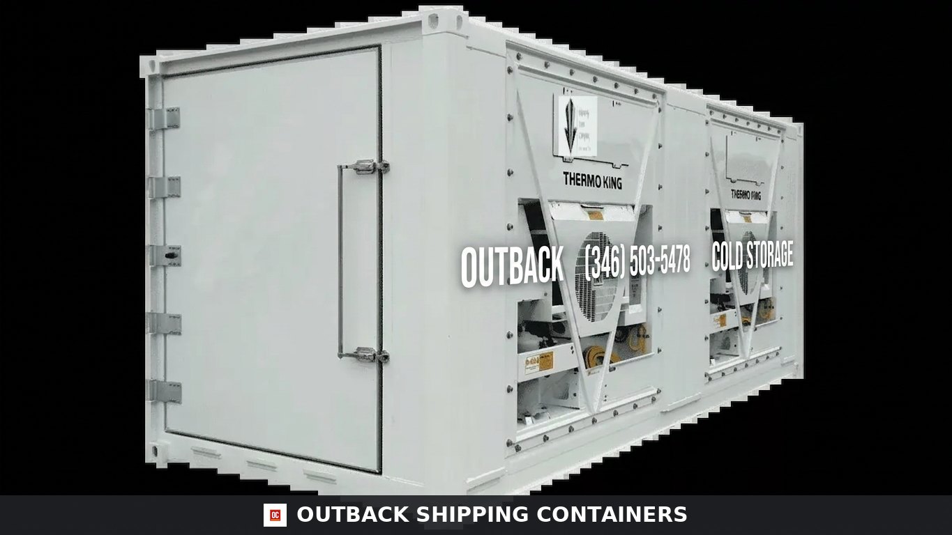 20ft Blast Freezers For Sale Online -40°F to 70°F (460V/230V 3P) 40ft — Side Profile View 20ft Blast Freezers For Sale Online -40°F to 70°F (460V/230V 3P) — 40ft refrigerated container (image 1 of 2)
