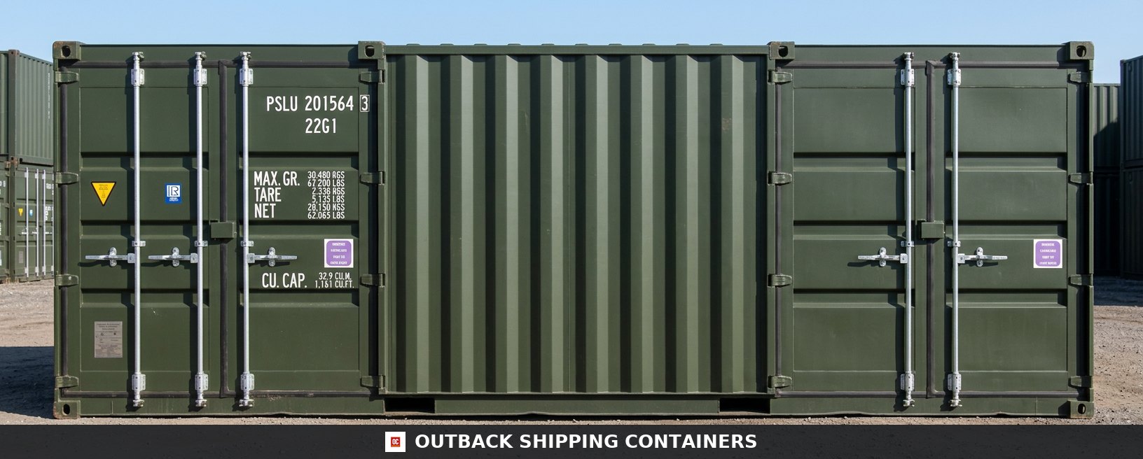 20Ft X 8Ft Tunnel Container (Double End Door) One Trip for Sale — Interior Detail 20Ft X 8Ft Tunnel Container (Double End Door) One Trip — 20ft — new — storage containers (image 6 of 6)