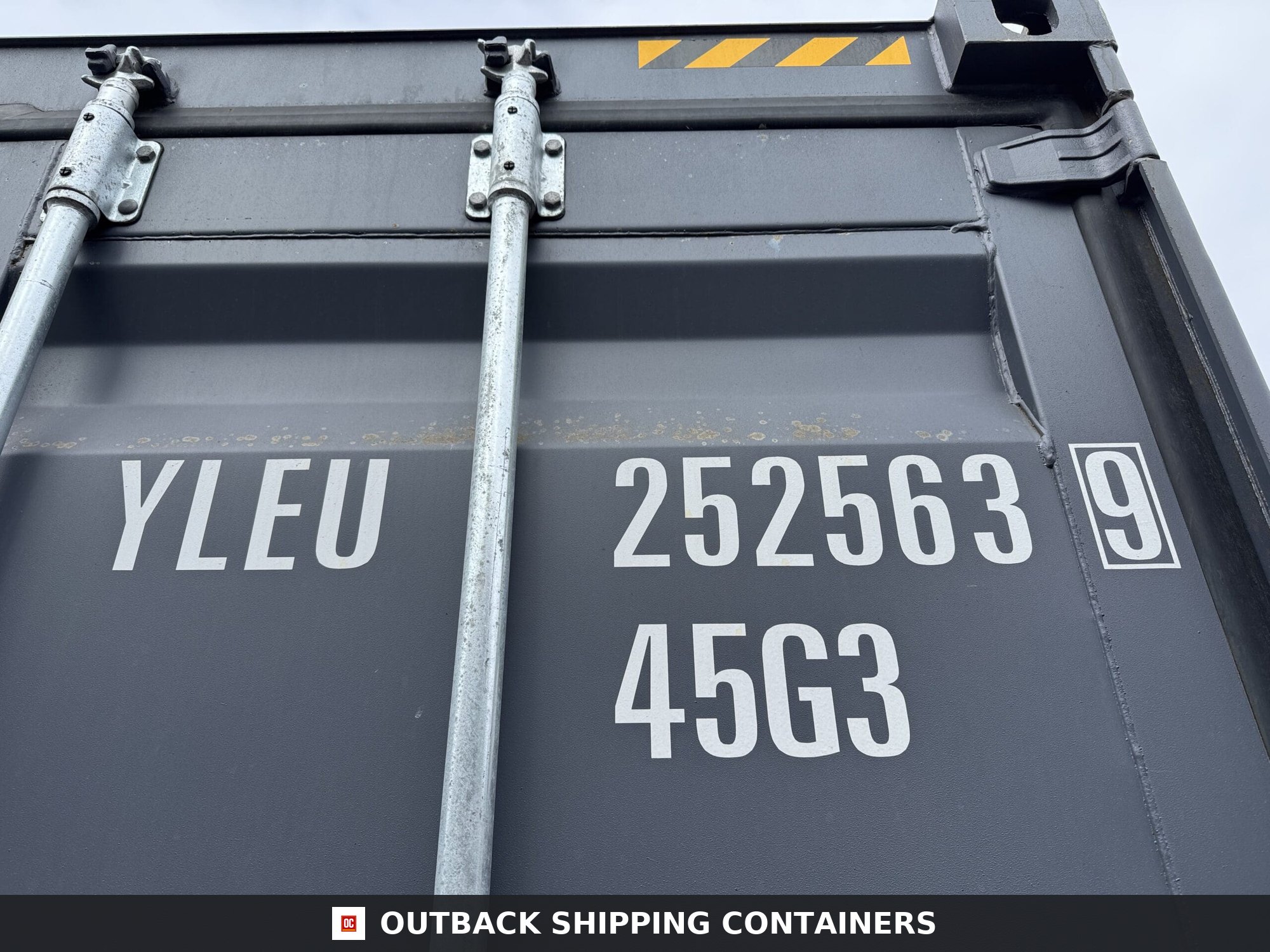 40ft New High Cube Shipping Container – Wind & Watertight – Dk Gray — 40ft — new (image 2 of 12)