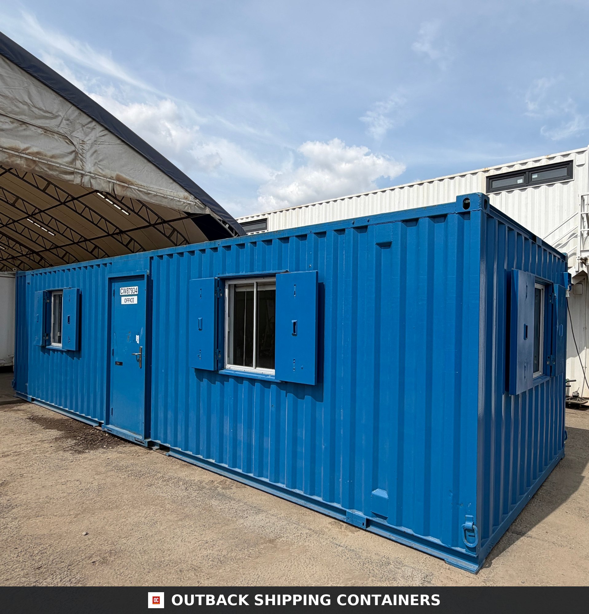 32x10ft for Sale — Interior View | Outback Shipping Containers 32x10ft — Canteen / Office — Building Site Accommodation — Portable Anti-Vandal - image 5