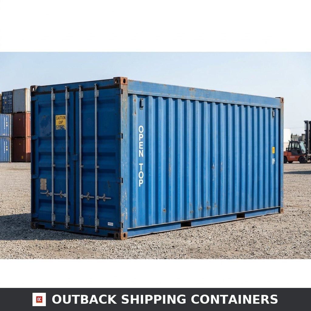 20Ft X 8Ft Used Shipping Container Open Top — 20ft — used — storage containers (image 6 of 6)