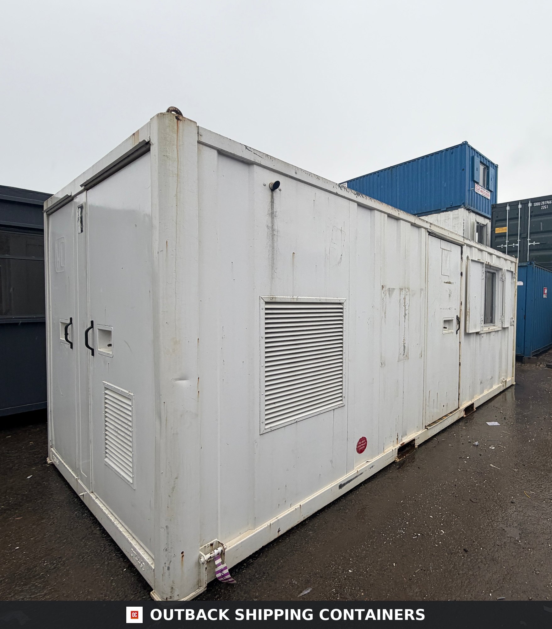20x9ft for Sale — Interior Detail | Outback Shipping Containers 20x9ft — Static Welfare Unit — Toilet, Canteen, Drying Room & Generator 9KVA — Welfare — Anti-Vandal — Building Site Accommodation — Portable Anti-Vandal - image 5