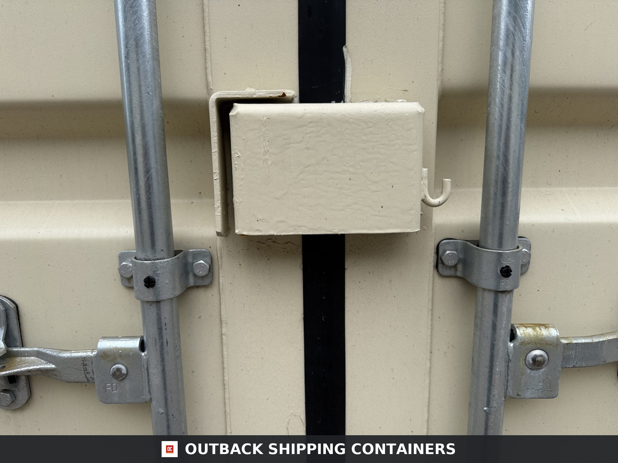 20ft New Shipping Container – Wind & Watertight – Beige — 20ft — new (image 5 of 12)