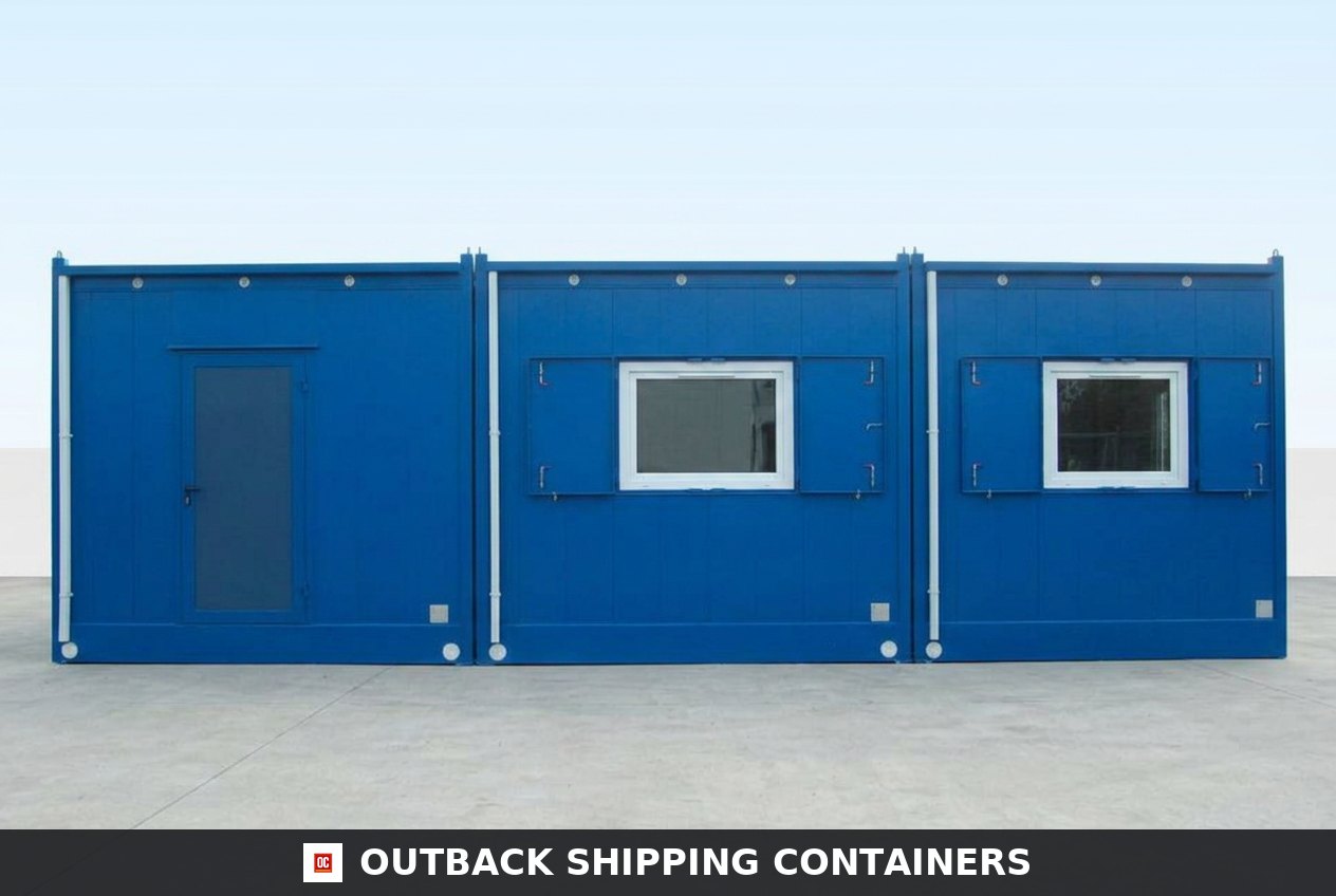 (3 Bay) Anti-Vandal Modular Building — Container Offices (image 3 of 4)