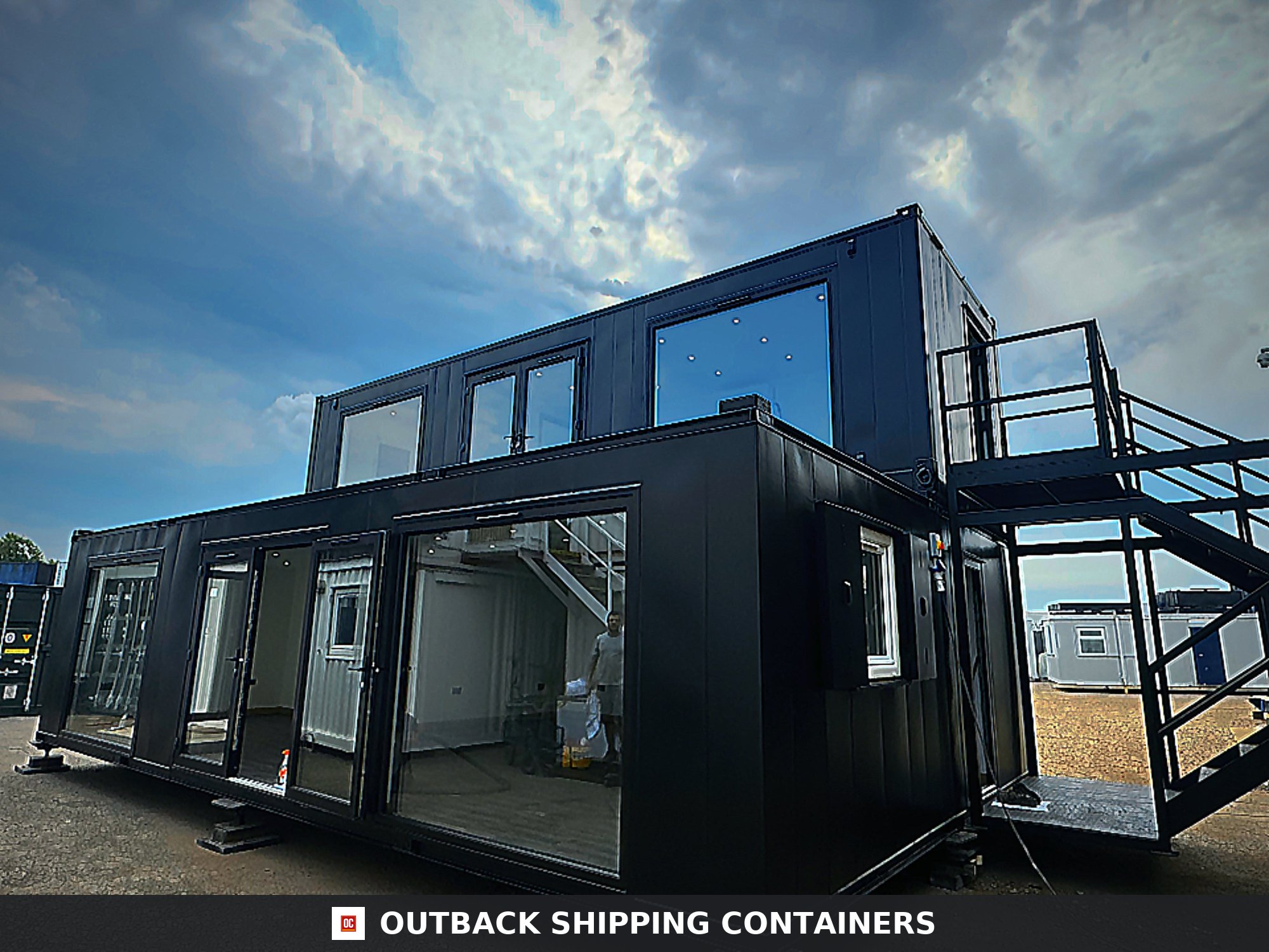 3 Bay 32X10FT for Sale — Interior Detail | Outback Shipping Containers 3 Bay — 32x10ft — image 6 of 15
