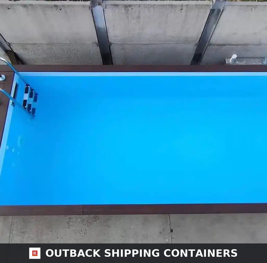 20ft Container Swimming Pool – Steel Container Pool with Filtration System — 20ft — new (image 5 of 8)
