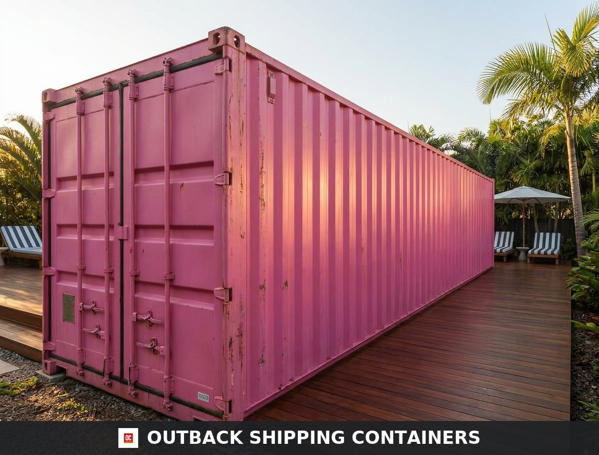 Pink 30 FT Container Pool — 30ft — new — container pools (image 5 of 6)