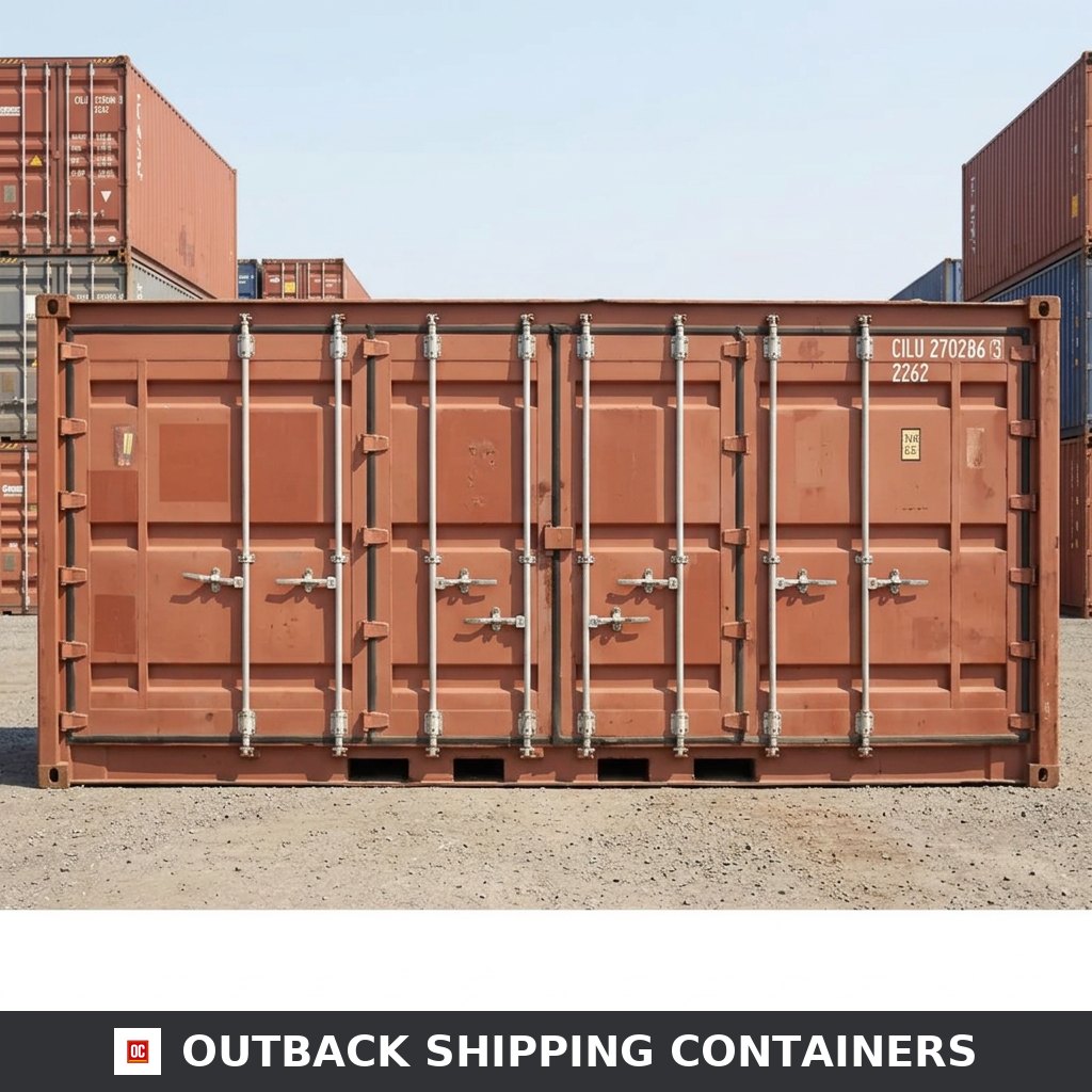 Used 20Ft Open Side / Full Side Access Container — 20ft — used — storage containers (image 6 of 6)