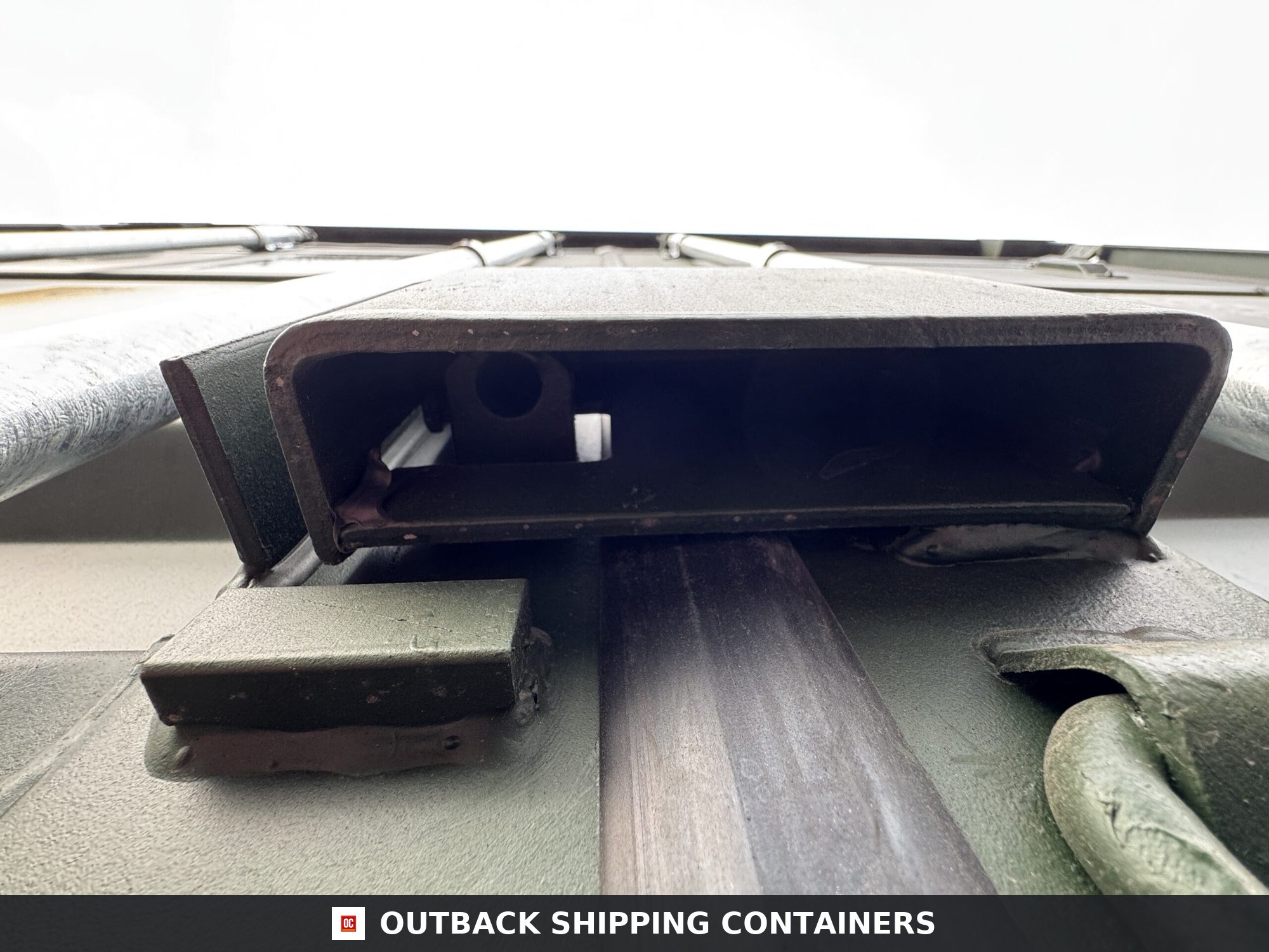 40ft New High Cube Shipping Container – Wind & Watertight – Green — 40ft — new (image 5 of 12)