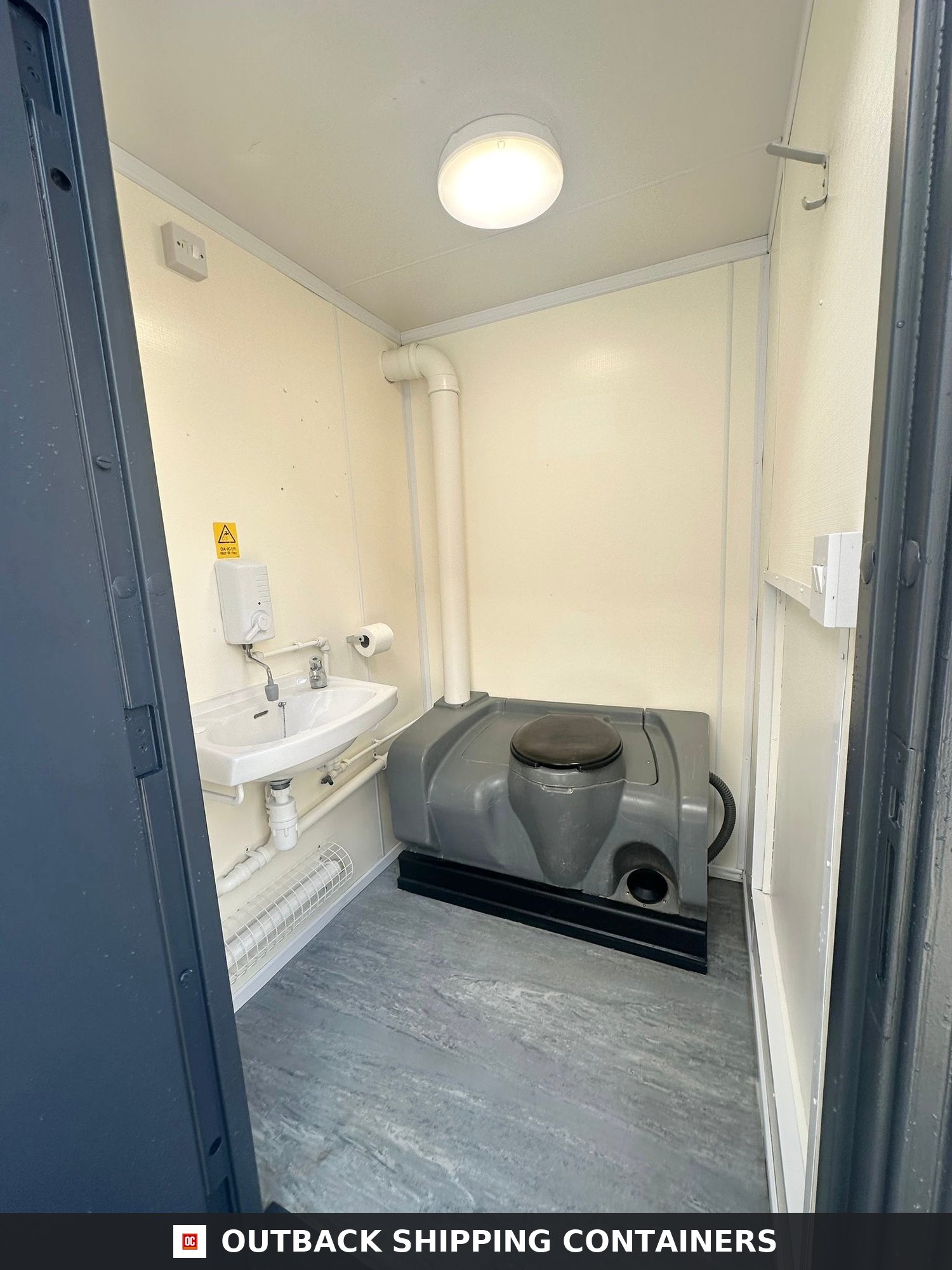 24X9FT Static Welfare Unit — Office, Toilet, Canteen | No 1221 — view 4